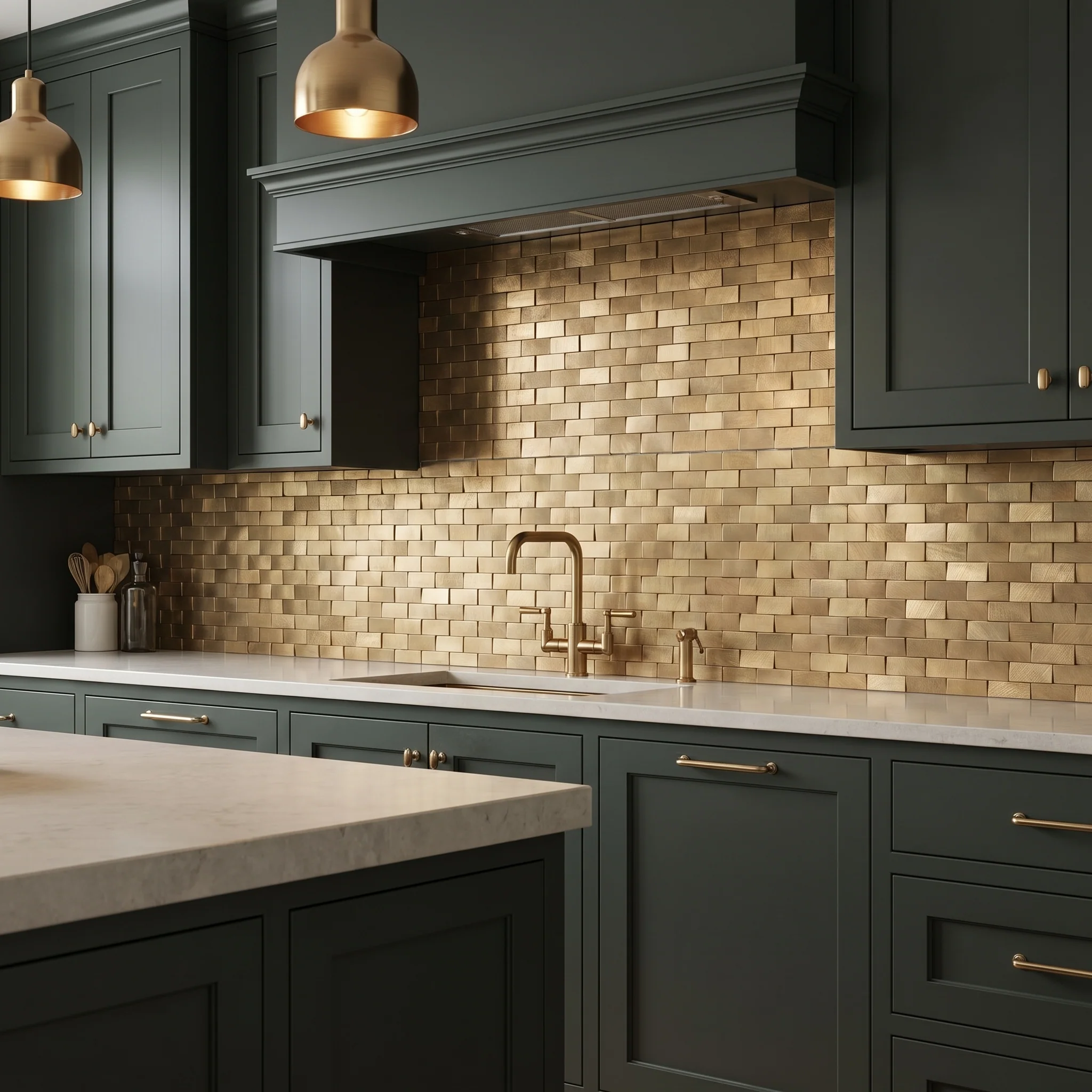 Brick Peel and Stick Backsplash Tiles